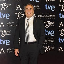 Tito Valverde en la fiesta de nominados a los premios Goya 2014