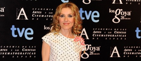 Cayetana Guillén Cuervo en la fiesta de nominados a los premios Goya 2014