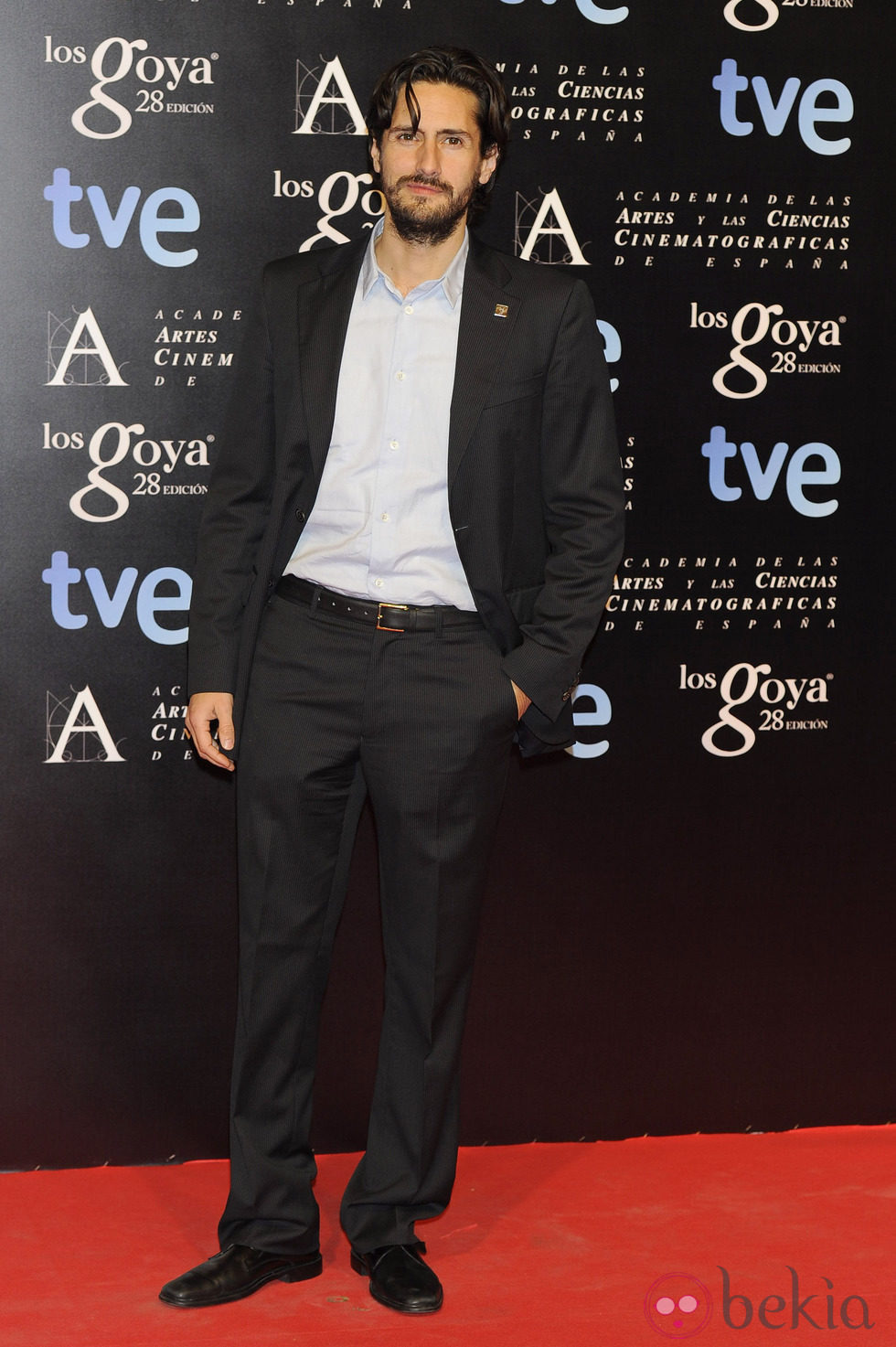 Juan Diego Botto en la fiesta de nominados a los premios Goya 2014