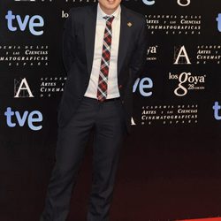 Berto Romero en la fiesta de nominados a los premios Goya 2014