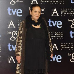 Terele Pávez en la fiesta de nominados a los premios Goya 2014