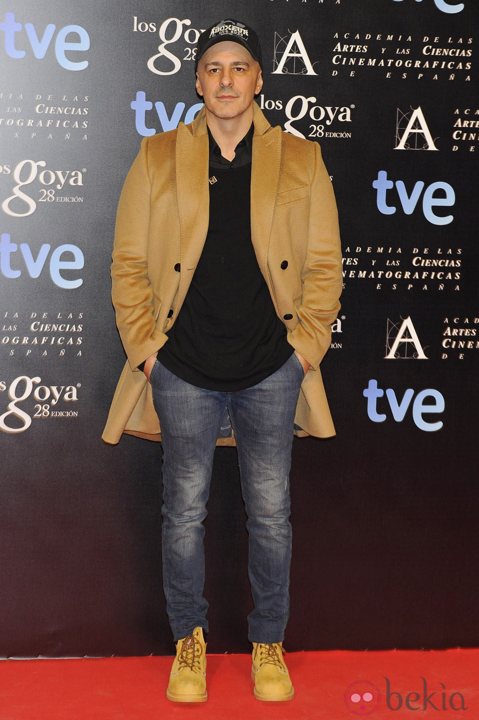 Roberto Álamo en la fiesta de nominados a los premios Goya 2014
