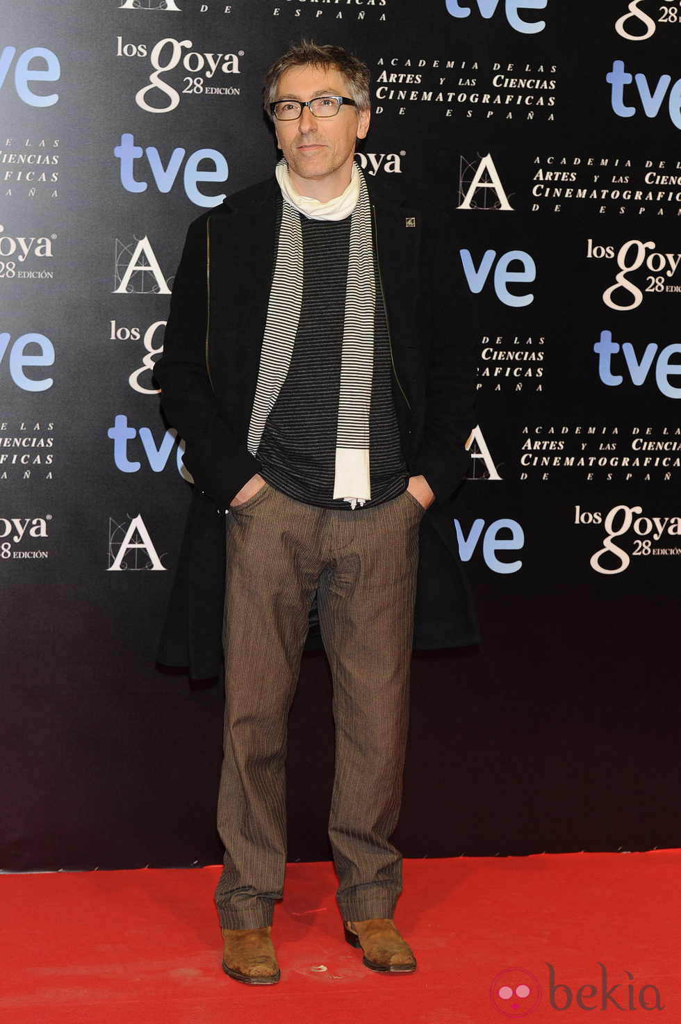 David Trueba en la fiesta de nominados a los premios Goya 2014