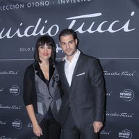 Irene Villa y Juan Pablo Lauro en el desfile Emidio Tucci otoño/invierno 2014