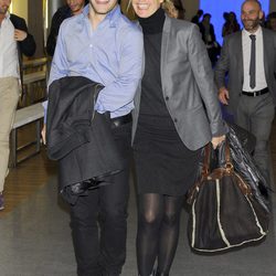 Ricardo Gómez y Ana Duato en la tercera jornada de Madrid Fashion Show Men 2014