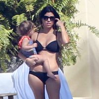 Kourtney Kardashian de vacaciones en México con su hija Penelope