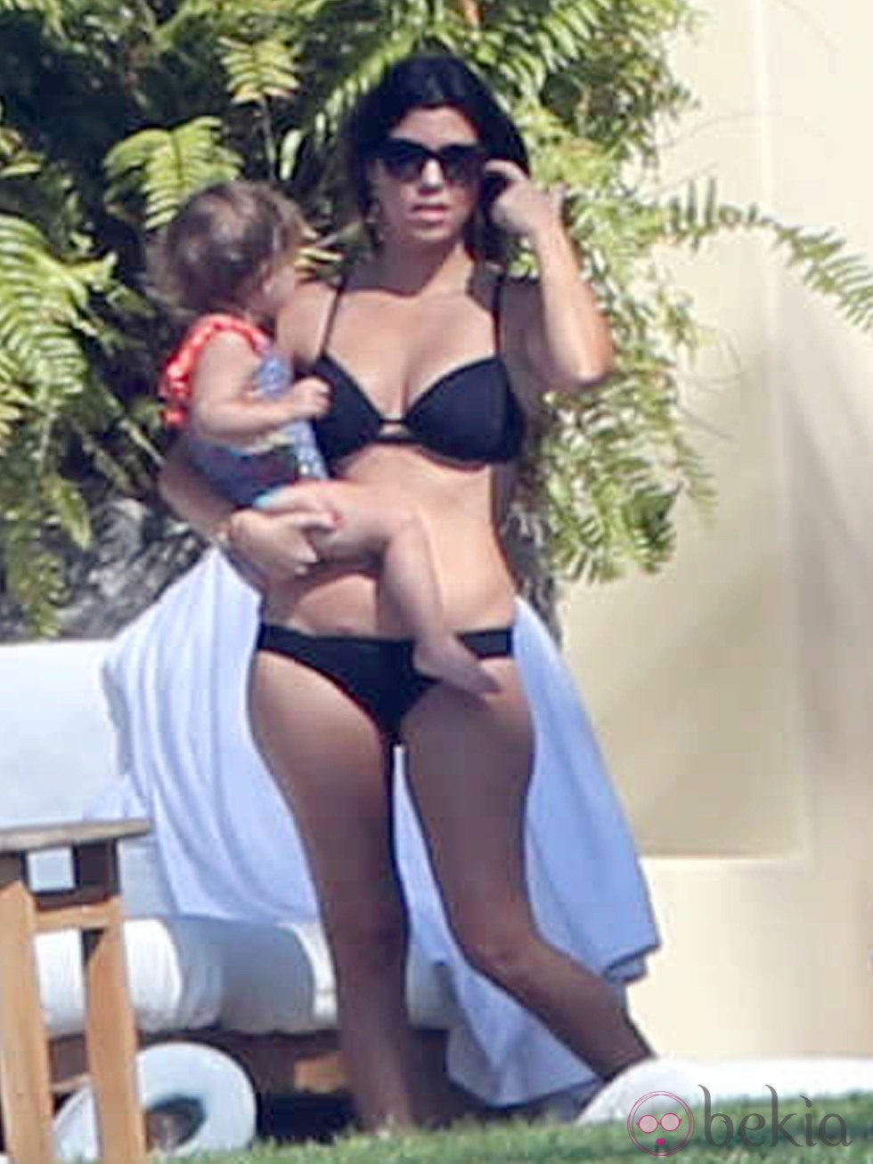 Kourtney Kardashian de vacaciones en México con su hija Penelope