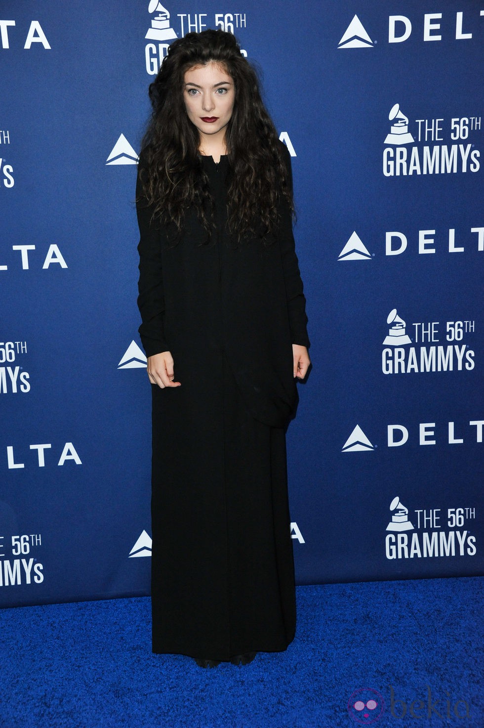 Lorde en una fiesta pre-Grammy 2014 organizada por Delta Airlines