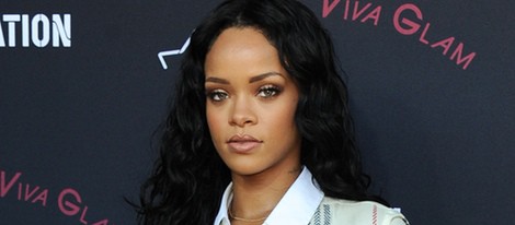 Rihanna en el brunch previo a la entrega de los Premios Grammy 2014