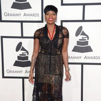 Fantasia en la alfombra roja de los Grammy 2014