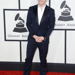 Hunter Hayes en la alfombra roja de los Grammy 2014