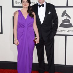Bob Saget y Lara Saget en los Grammy 2014