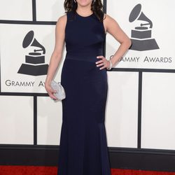 Martina McBride en la alfombra roja de los Grammy 2014