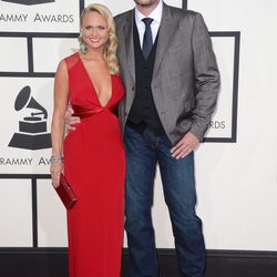 Miranda Lambert y Blake Shelton en los Grammy 2014