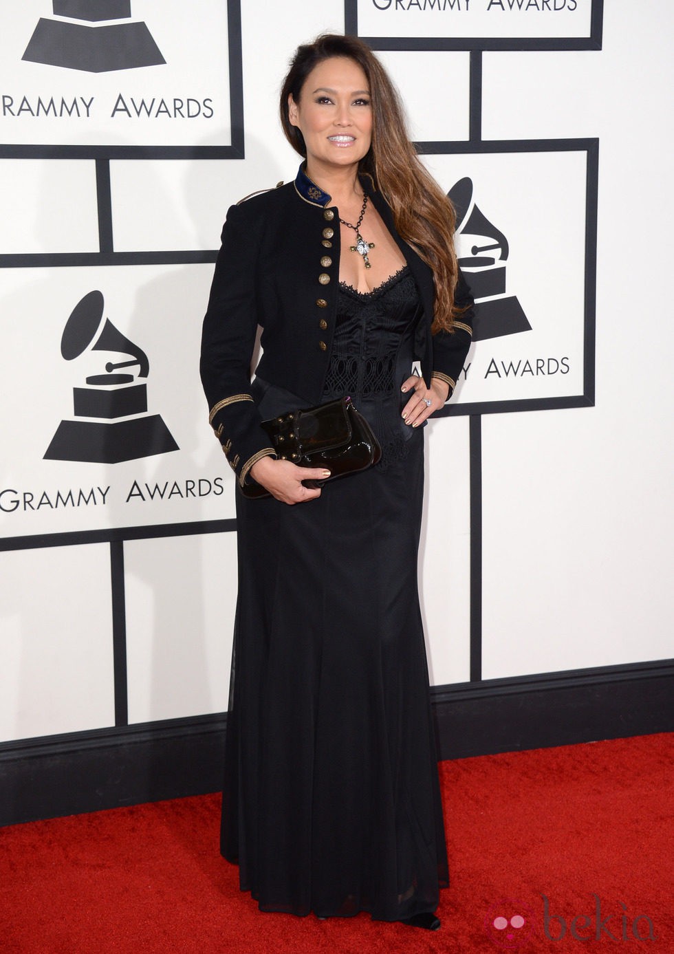 Tia Carrere en los Grammy 2014