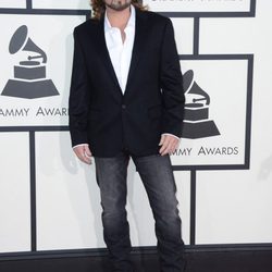 Billy Ray Cyrus en la alfombra roja de los Grammy 2014