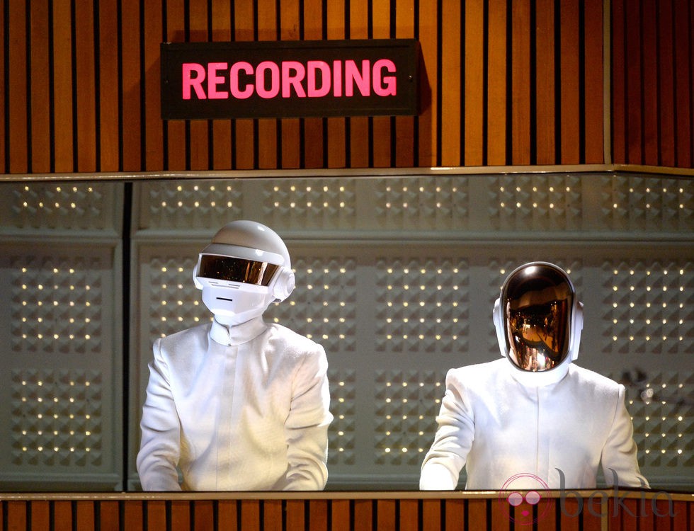 Daft Punk en la gala de los Grammy 2014