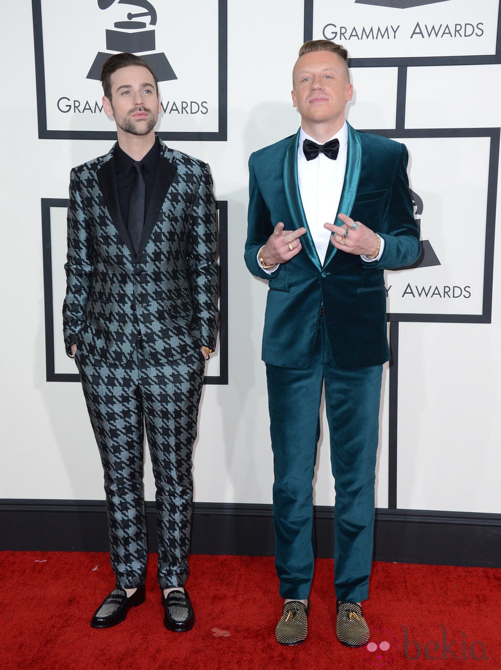 Macklemore y Ryan Lewis en los Grammy 2014