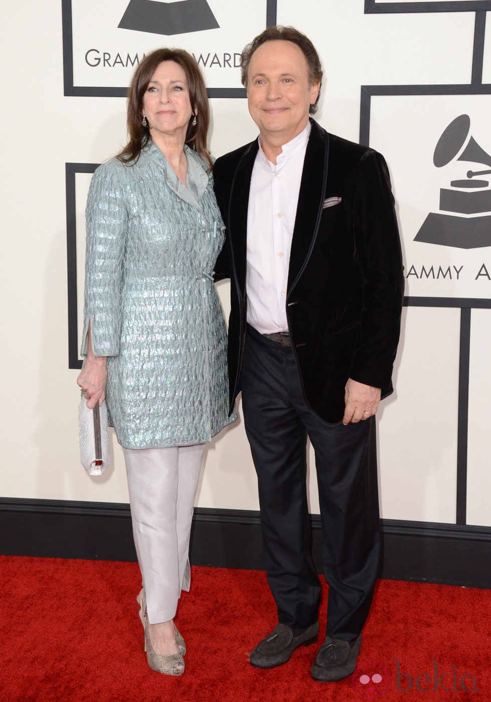 Billy Crystal y Janice Crystal en los Grammy 2014
