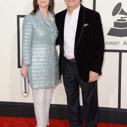 Billy Crystal y Janice Crystal en los Grammy 2014