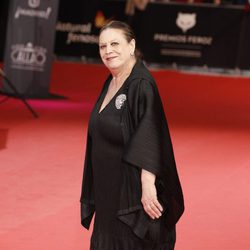 Terele Pávez en la alfombra roja de los Premios Feroz 2014