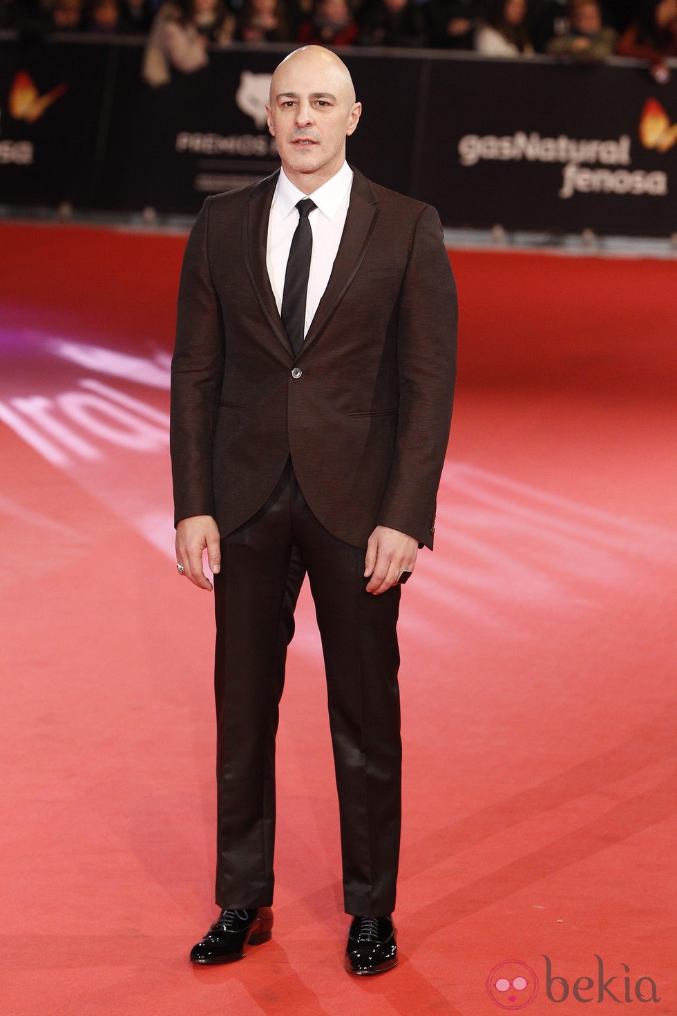 Roberto Álamo en la alfombra roja de los Premios Feroz 2014