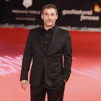 Eduard Fernández en la alfombra roja de los Premios Feroz 2014
