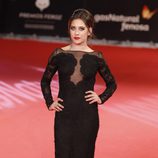 María León en la alfombra roja de los Premios Feroz 2014