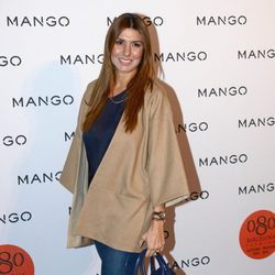 Silvia Casas en el front row de Mango en la 080 Barcelona Fashion 2014