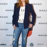 Olivia de Borbón en el front row de Mango en la 080 Barcelona Fashion