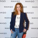 Olivia de Borbón en el front row de Mango en la 080 Barcelona Fashion
