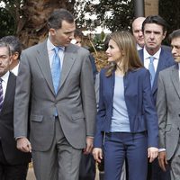 Los Príncipes Felipe y Letizia inauguran el Palmetum de Tenerife