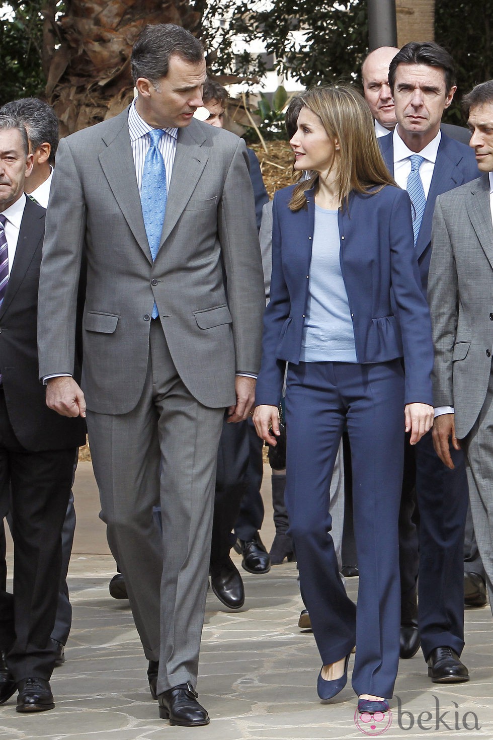 Los Príncipes Felipe y Letizia inauguran el Palmetum de Tenerife