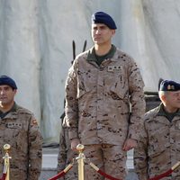 El Príncipe de Asturias cumple 46 entre militares