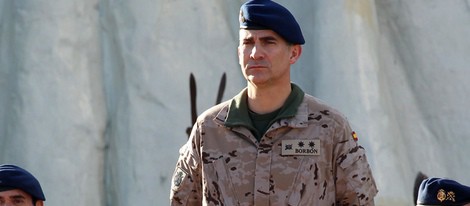 El Príncipe de Asturias cumple 46 entre militares
