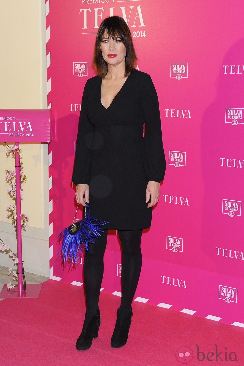 Mabel Lozano en los Premios Telva de Belleza 2014