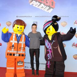 Carmen Chaparro en el estreno de 'La Lego Película'