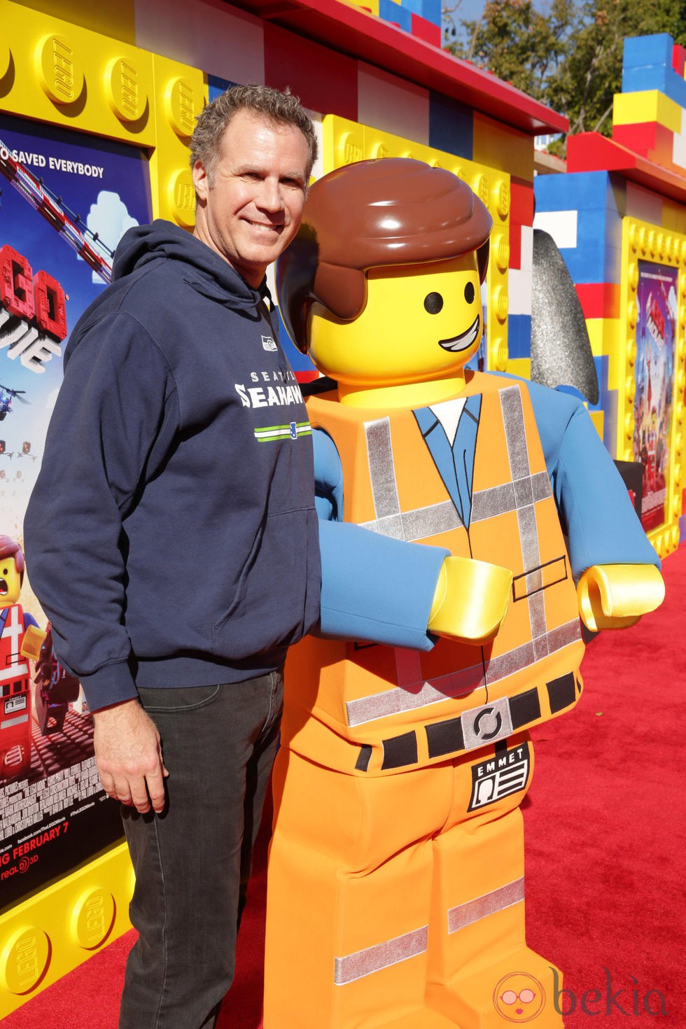 Wil Ferrel en el estreno de 'La Lego Película'