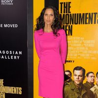 Padma Lakshmi en el estreno de 'Monuments Men' en Nueva York