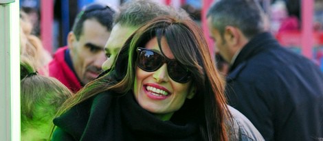 Sonia Ferrer en una feria de Madrid