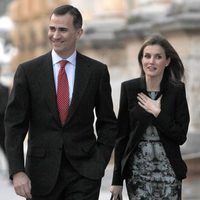 Los Príncipes Felipe y Letizia de visita oficial en Granada