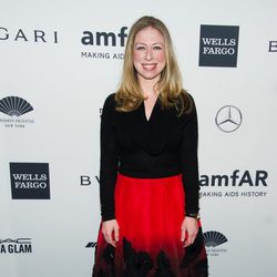 Chelsea Clinton en la gala amfAR 2014 de Nueva York