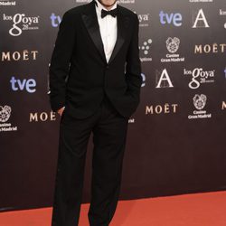 Fernando Tejero en la alfombra roja de los Goya 2014