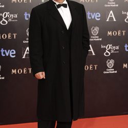 Tito Valverde en la alfombra roja de los Goya 2014