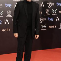 José Sacristán en la alfombra roja de los Goya 2014