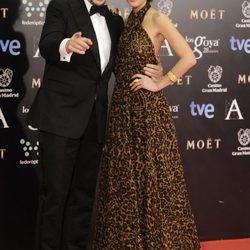 Carlos Bardem y Cecilia Gessa en los Premios Goya 2014