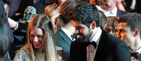 Miguel Ángel Muñoz y Manuela Vellés en los Premios Goya 2014