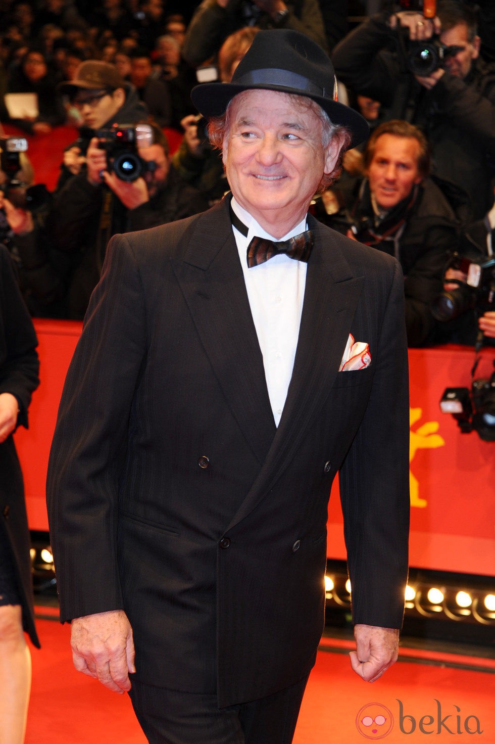 Bill Murray en la premiere de El Gran Hotel Budapest en el Festival de Cine Internacional de Berlín 2014