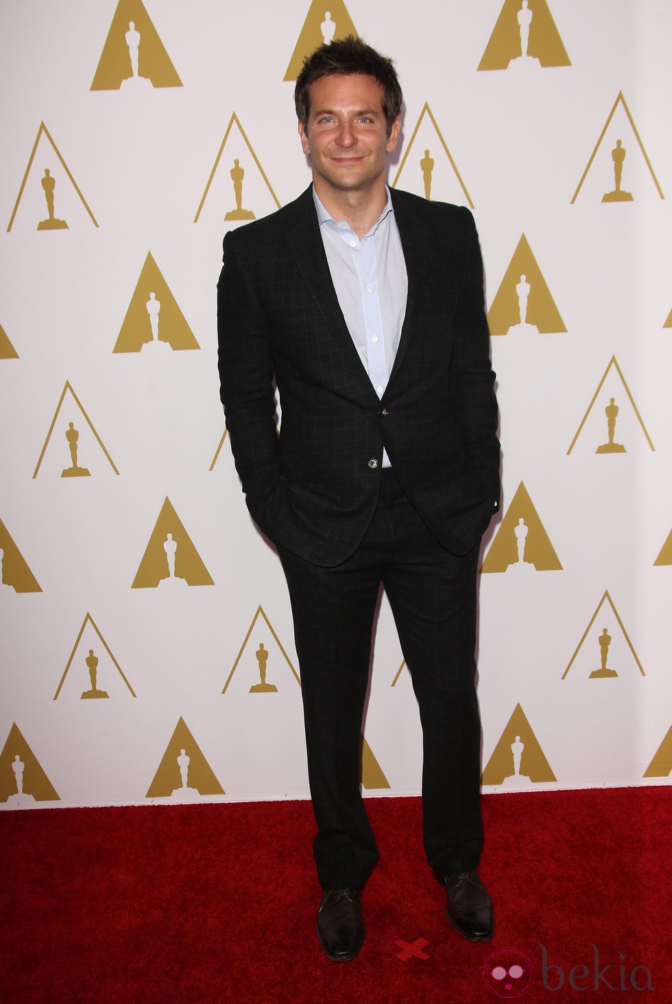 Bradley Cooper en el almuerzo de los nominados a los Oscar 2014