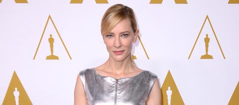 Cate Blanchett en el almuerzo de los nominados a los Oscar 2014